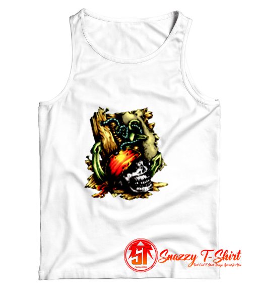 Pirates Of The Caribbean skull Tank Top