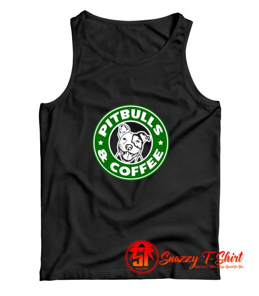 Pitbulls and Coffee Tank Top