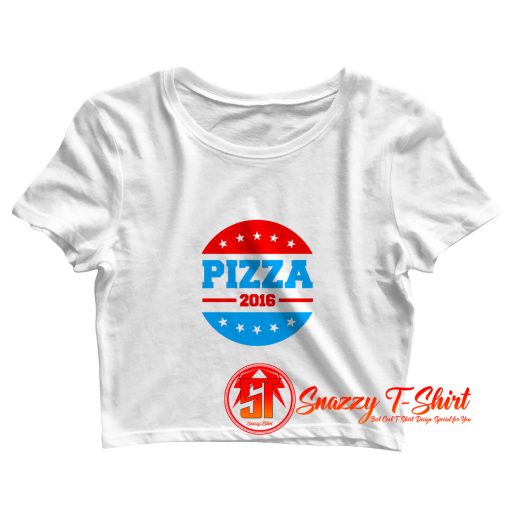 Pizza 2016 Crop Top Shirt