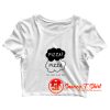 Pizza The Fault In My Diet Crop Top Shirt