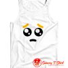 Pleading Face Emoji Tank Top