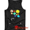 Pluto Planet Solar System Dwarf Planets Space Astronaut Tank Top