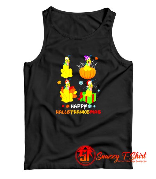 Plutos Happy Halloween Tank Top