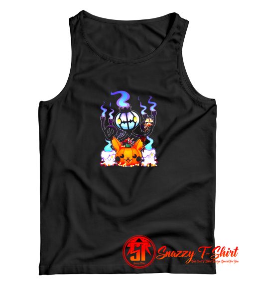 Pokemon Chandelure Litwick Pikachu Tank Top