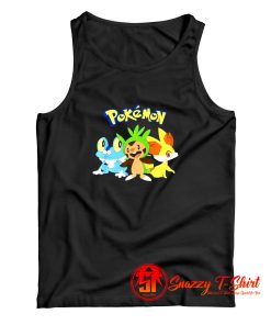 Pokemon Fennekin Chespin Froakie Tank Top