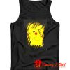 Pokemon Pikachu Brushy Graphic Tank Top