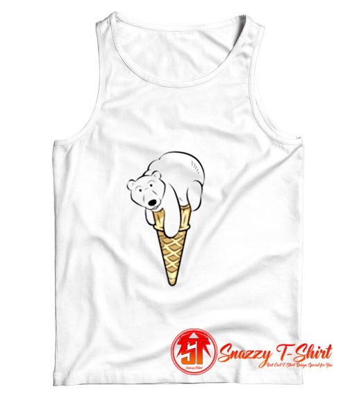 Polar Bear Ice Cream Tank Top