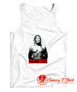 Potrait Young Pac Thug Life Tank Top