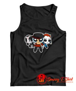 Power Puff Serial Killers Halloween Tank Top