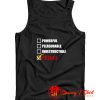 Powerful Pleasurable Indestructible MUSHU Tank Top