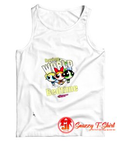 Powerpuff Girls Saving The World Tank Top