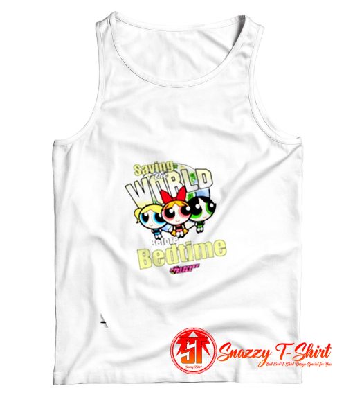 Powerpuff Girls Saving The World Tank Top