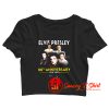 Premium Elvis Presley 66th Anniversary 1975 – 2020 Crop Top Shirt