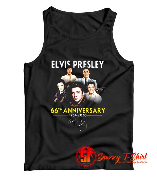 Premium Elvis Presley 66th Anniversary 1975 – 2020 Tank Top