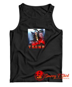 President Trump Patriotic Eagle Tank Top