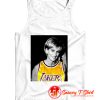 Princess Diana Wearing Los Angeles LA Lakers Jersey Tank Top