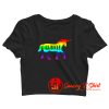 Proud Guncle Unicorn Crop Top Shirt