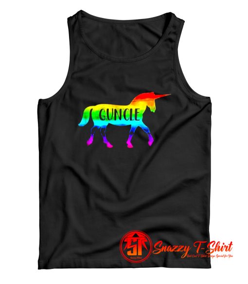 Proud Guncle Unicorn Tank Top