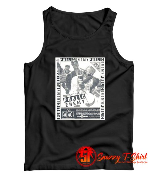 Public Enemy Poster Tank Top