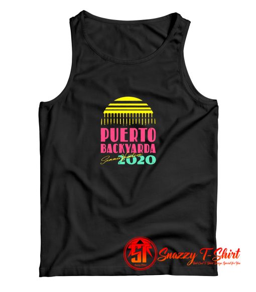 Puerto Backyarda Summer Vacation Tank Top