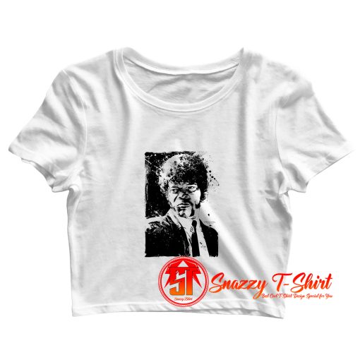 Pulp Fiction Jules Winnfield Vince Crop Top Shirt