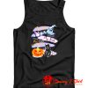 Pumpkin Black Cat Halloween Tank Top