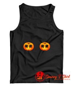 Pumpkin Boobs Funny Halloween Unisex Tank Top