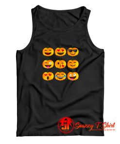 Pumpkin Emoji Tank Top