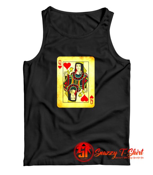 Queen Of Hearts Costume Halloween Deck Of Cards Tank Top