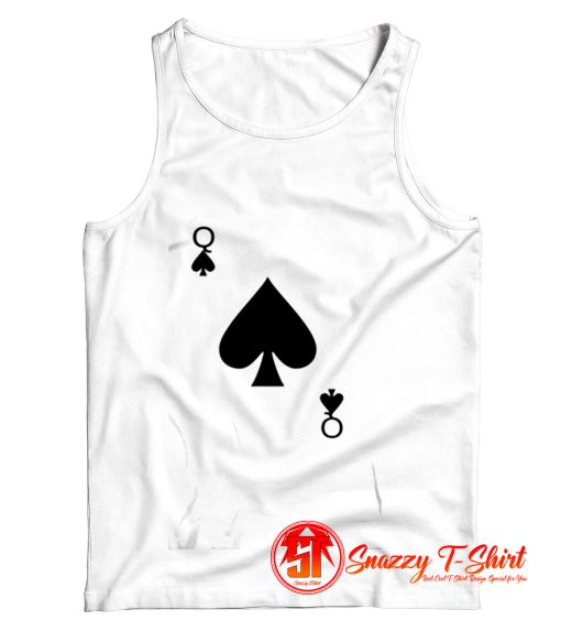 Queen Of Spades Deck Tank Top