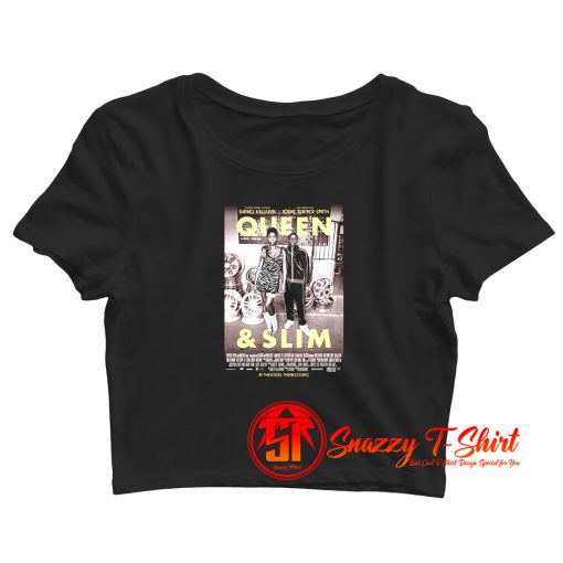 Queen Slim Crop Top Shirt