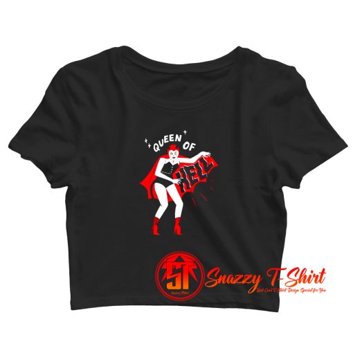 Queen of Hell Crop Top Shirt