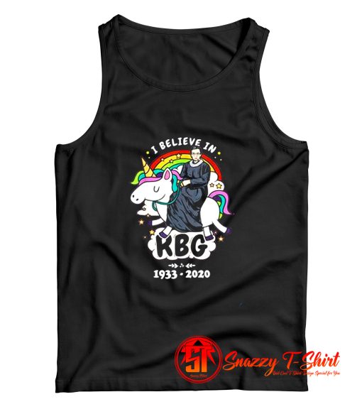 RBG Ruth Bader Ginsburg Riding Unicorn Tank Top