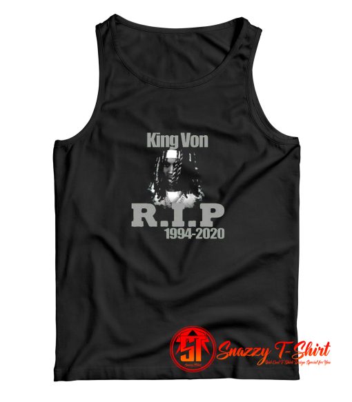 RIP King Von OTF Chicago Rapper Tank Top