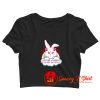 Rabbit Hail Satan Easter Demonic Baphomet Crop Top Shirt