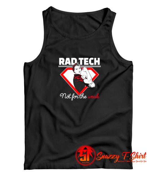 Rad Tech Job Title Tank Top