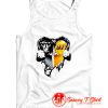 Raiders and Los Angeles Laker inside Heart Tank Top