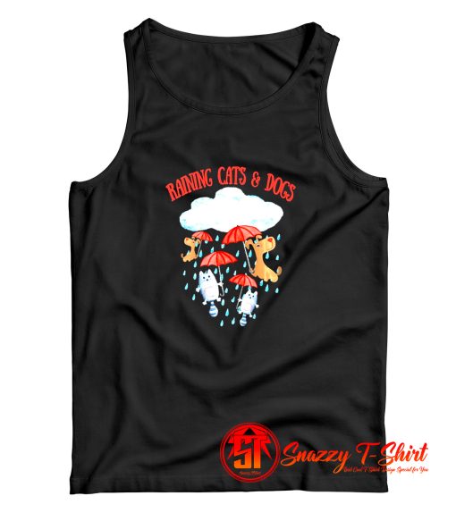 Raining Cats Dogs Tank Top