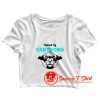 Raised By Cartoon Crop Top Shirt