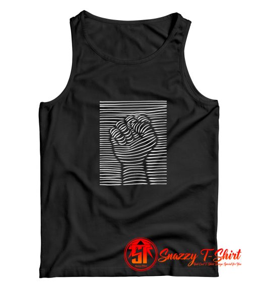 Raised Fist Graphic Tank Top