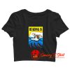 Reading Gremlins Monster Horror Movie Crop Top Shirt