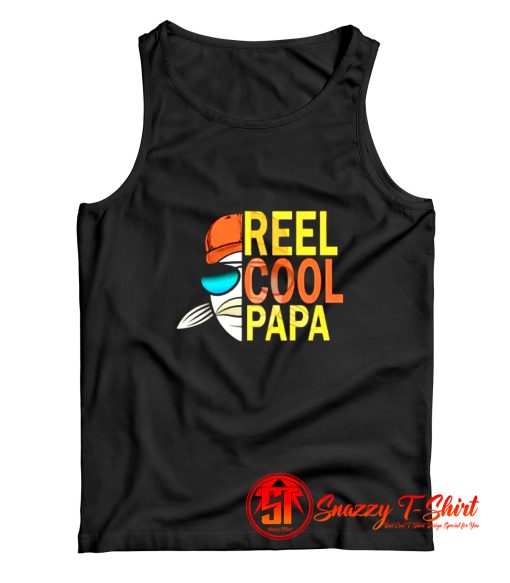 Reel Cool Fishing Papa Tank Top