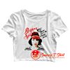 Regina Spektor Crop Top Shirt