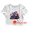 Ren And Stimpy Show Cartoon Crop Top Shirt