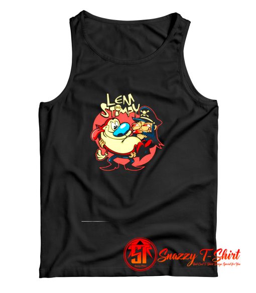 Ren Stimpy Lem Rock Heavy Metal Tank Top