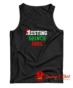 Resting Grinch Face Tank Top