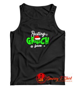 Resting Grinch Face cool Tank Top