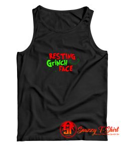 Resting Grinch Face meme Tank Top