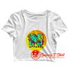 Retro 90s MTV Inspired Spring Break Crop Top Shirt