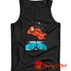 Retro Atheist Yuri Gagarin Space Tank Top